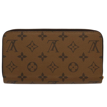 LOUIS VUITTON Monogram Reverse Zippy Wallet Long Wallet M82444 LV Auth 60083SM - 0