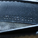 GUCCI Silvi Web Sherry Line Long Wallet Leather Black Red 476083 Auth 60085AV-11