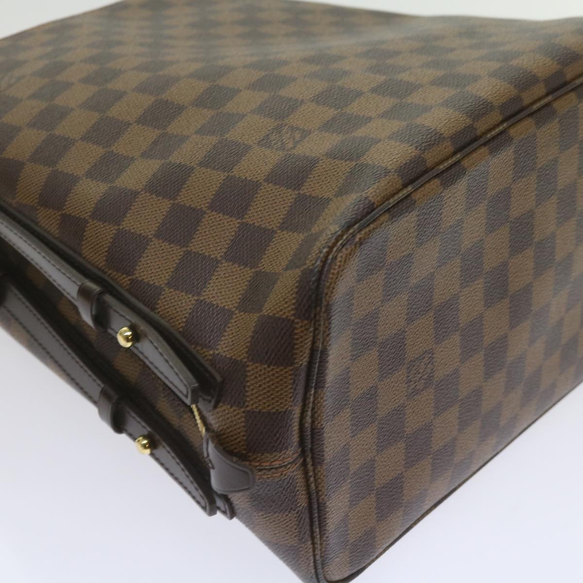 LOUIS VUITTON Damier Ebene Cabas Rivington Shoulder Bag N41108 LV Auth 60089A