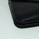 BALLY Shoulder Bag Leather Black Auth 60178-8