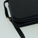 BALLY Shoulder Bag Leather Black Auth 60178-16