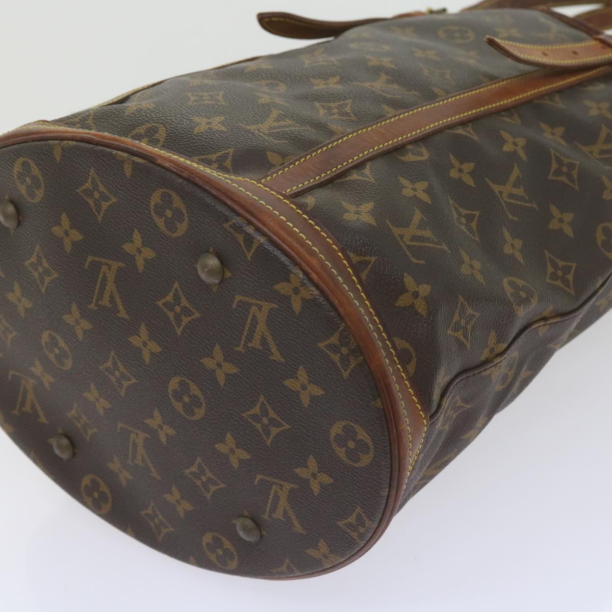 LOUIS VUITTON Monogram Bucket GM Shoulder Bag M42236 LV Auth 60180