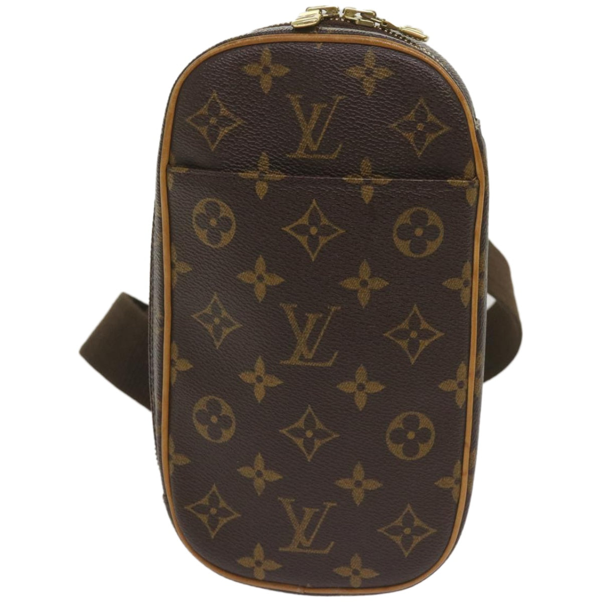 LOUIS VUITTON Monogram Pochette Gange Shoulder Bag M51870 LV Auth 60216