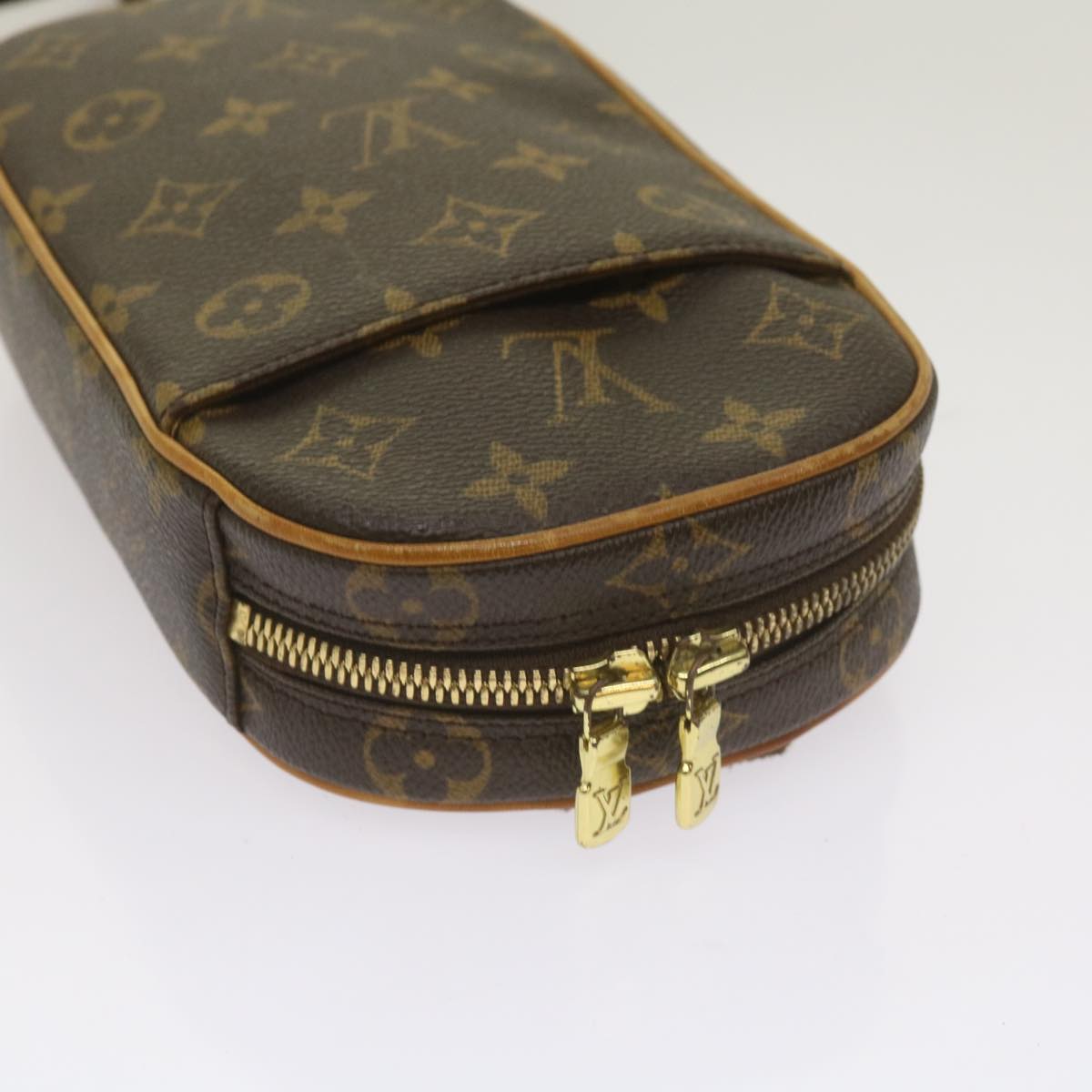 LOUIS VUITTON Monogram Pochette Gange Shoulder Bag M51870 LV Auth 60216