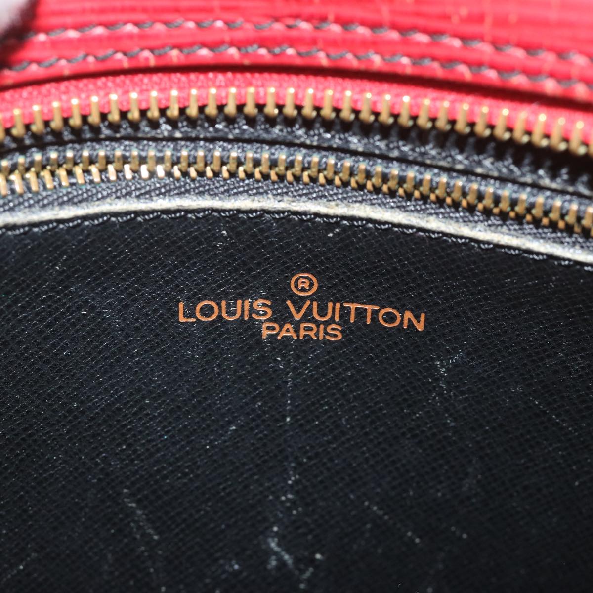 LOUIS VUITTON Epi Jeune Fille Shoulder Bag Red M52157 LV Auth 60225