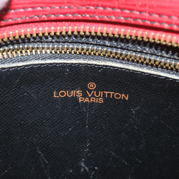 LOUIS VUITTON Epi Jeune Fille Umhängetasche Rot M52157 LV Auth 60225