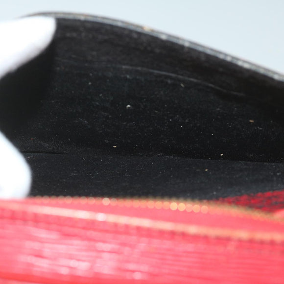 LOUIS VUITTON Epi Jeune Fille Umhängetasche Rot M52157 LV Auth 60225