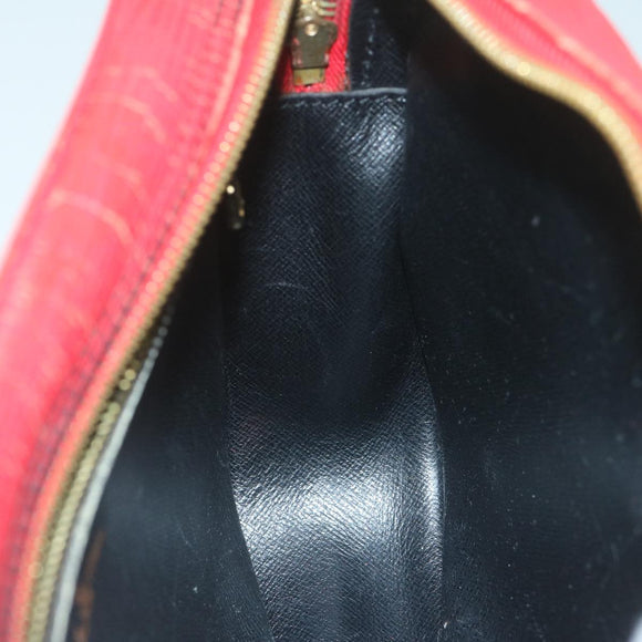 LOUIS VUITTON Epi Jeune Fille Umhängetasche Rot M52157 LV Auth 60225