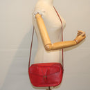 LOUIS VUITTON Epi Jeune Fille Umhängetasche Rot M52157 LV Auth 60225-25