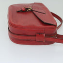 LOUIS VUITTON Epi Jeune Fille Umhängetasche Rot M52157 LV Auth 60225-3