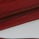 LOUIS VUITTON Epi Jeune Fille Umhängetasche Rot M52157 LV Auth 60225-7