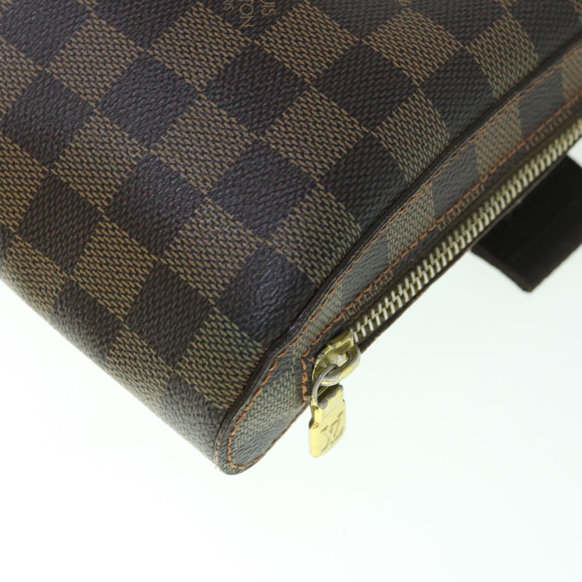 LOUIS VUITTON Damier Ebene Geronimos Shoulder Bag N51994 LV Auth 60227