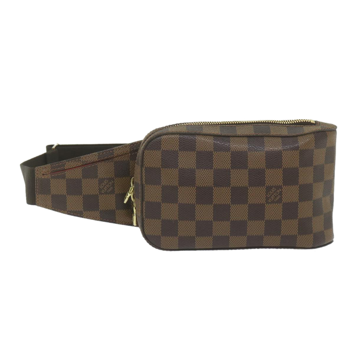 LOUIS VUITTON Damier Ebene Geronimos Shoulder Bag N51994 LV Auth 60228A