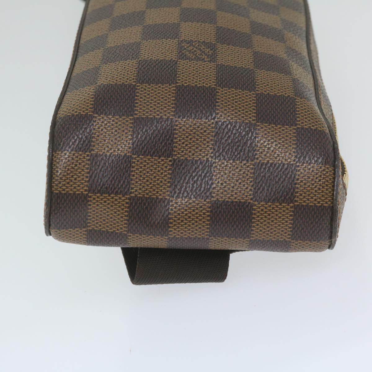 LOUIS VUITTON Damier Ebene Geronimos Shoulder Bag N51994 LV Auth 60228A