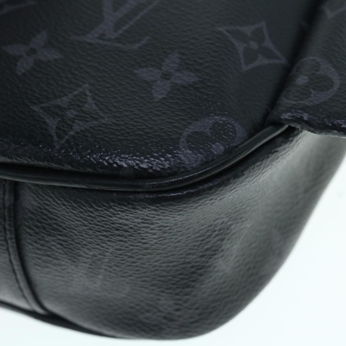 LOUIS VUITTON Monogram Eclipse Bum Bag Shoulder Bag M42906 LV Auth 60313