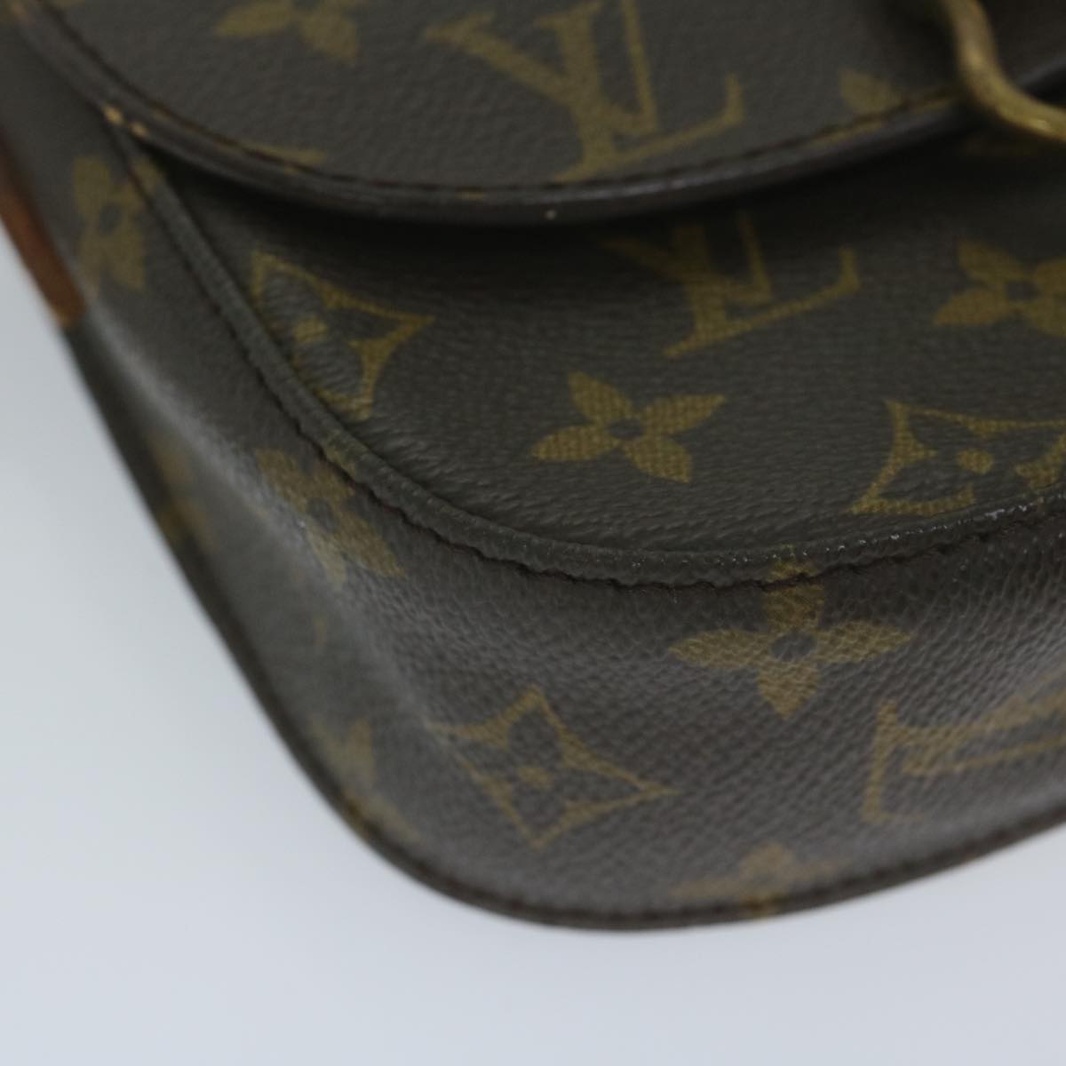 LOUIS VUITTON Monogram Saint Cloud PM Shoulder Bag M51244 LV Auth 60336