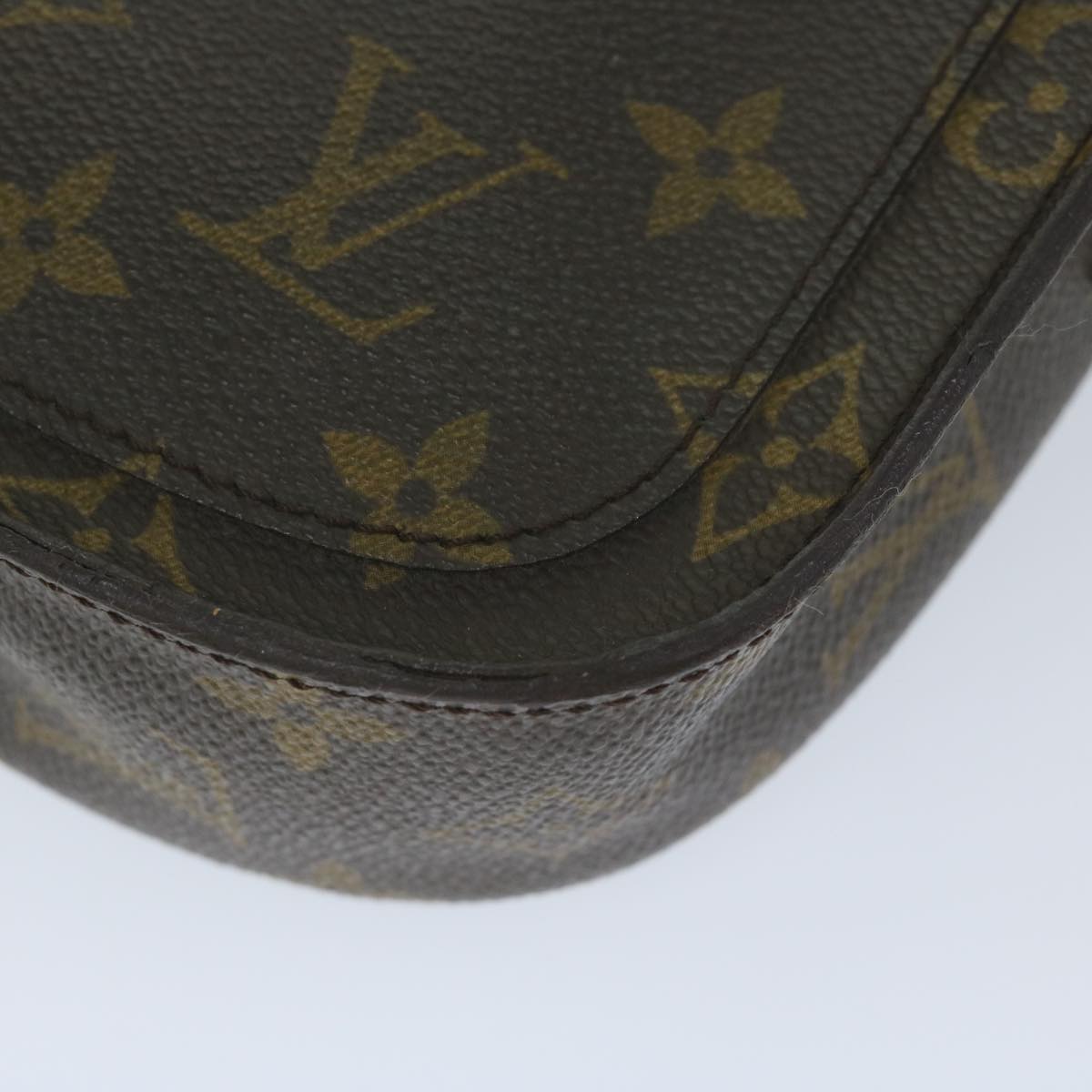 LOUIS VUITTON Monogram Saint Cloud PM Shoulder Bag M51244 LV Auth 60336