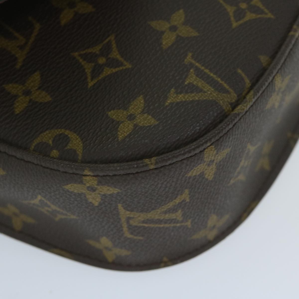 LOUIS VUITTON Monogram Saint Cloud GM Shoulder Bag M51242 LV Auth 60348