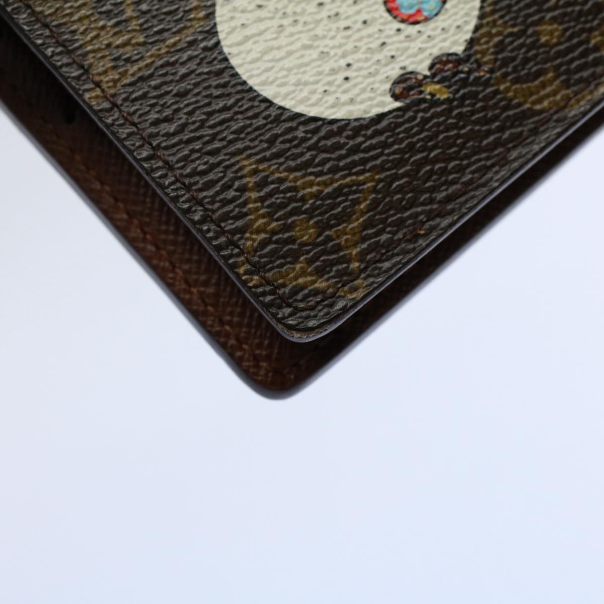 LOUIS VUITTON Monogram Panda Portefeuille Marco Wallet M61666 LV Auth 60478