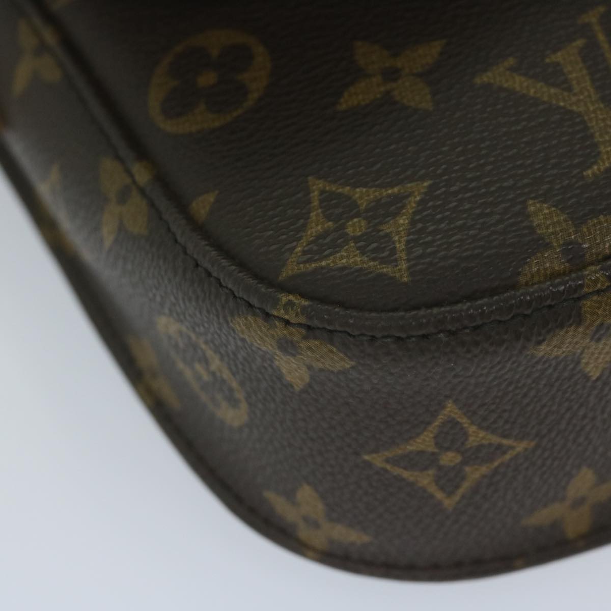 LOUIS VUITTON Monogram Saint Cloud MM Shoulder Bag M51243 LV Auth 60482