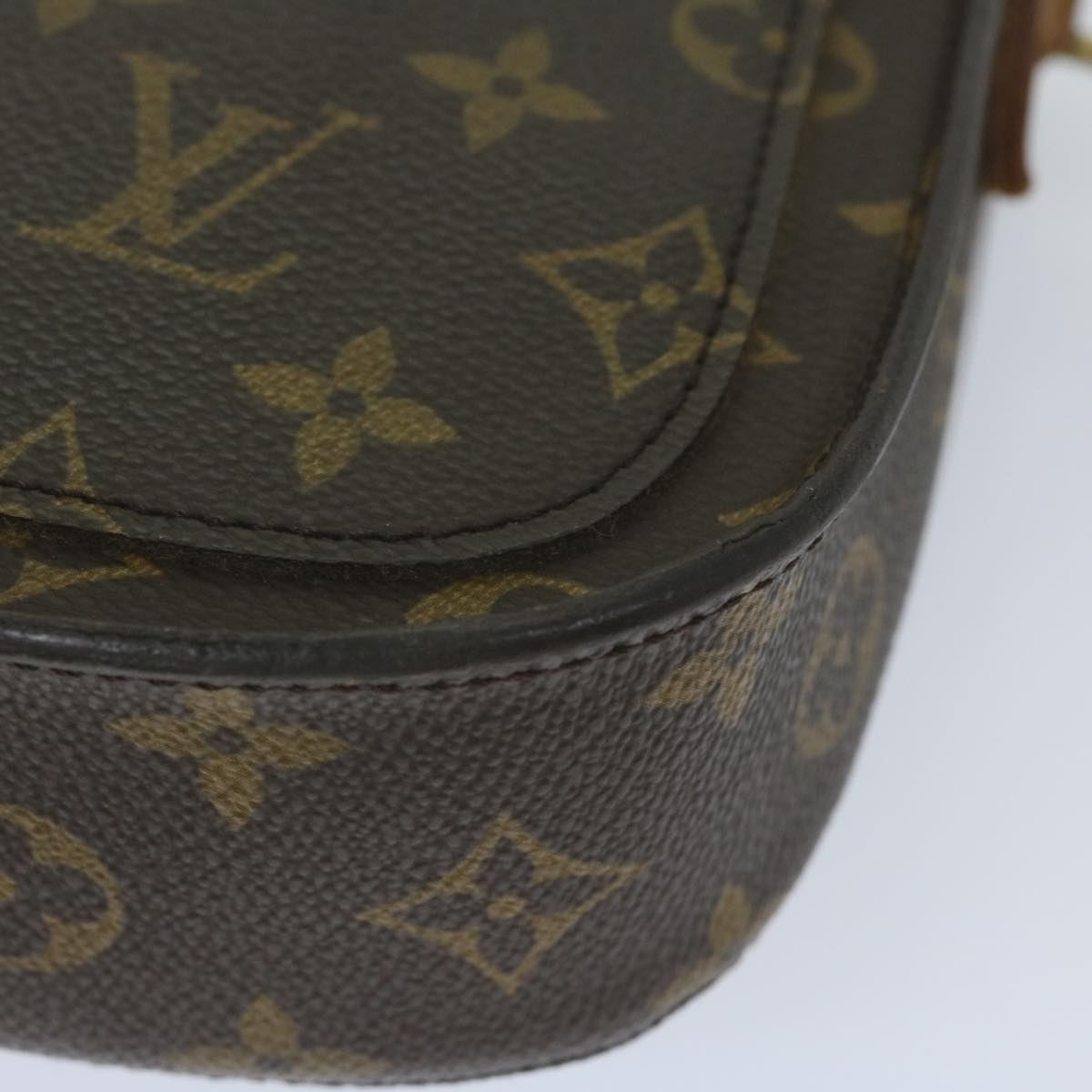 LOUIS VUITTON Monogram Saint Cloud MM Shoulder Bag M51243 LV Auth 60482