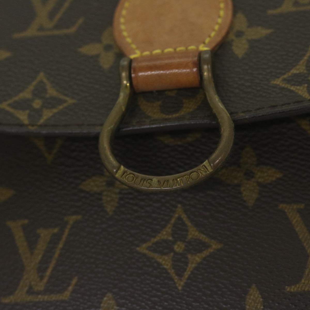 LOUIS VUITTON Monogram Saint Cloud MM Shoulder Bag M51243 LV Auth 60482