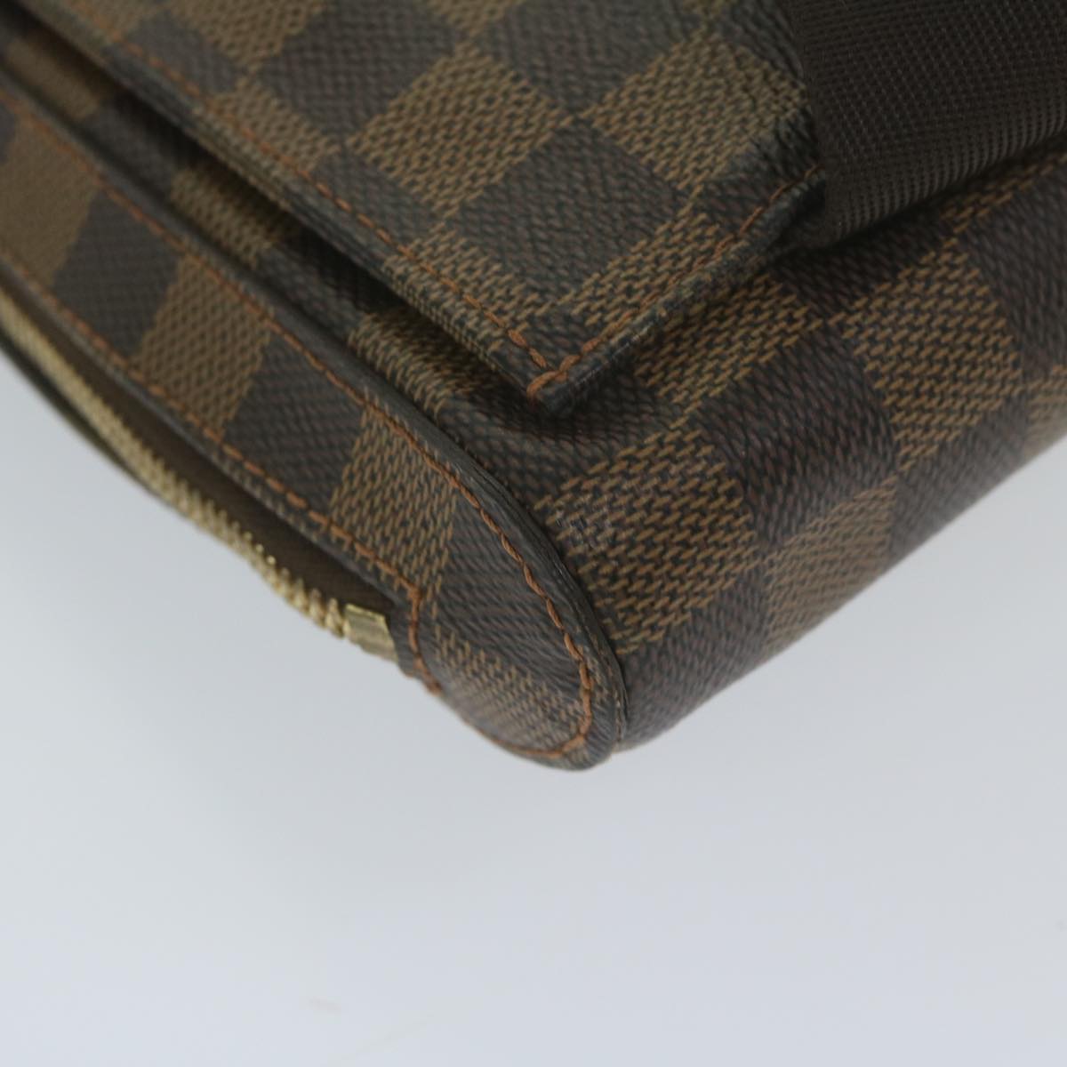 LOUIS VUITTON Damier Ebene Geronimos Shoulder Bag N51994 LV Auth 60491