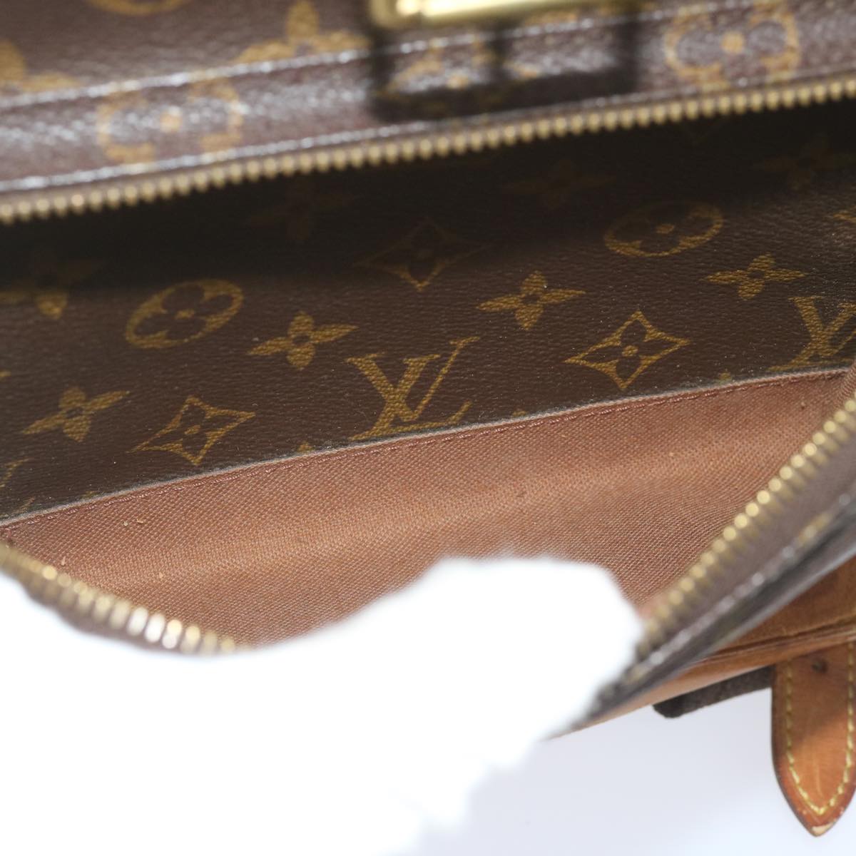 LOUIS VUITTON Monogram Montsouris GM Backpack M51135 LV Auth 60509