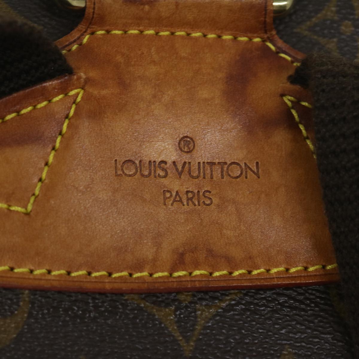 LOUIS VUITTON Monogram Montsouris GM Backpack M51135 LV Auth 60510