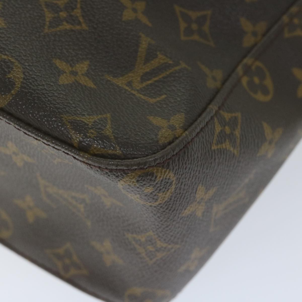 LOUIS VUITTON Monogram Looping GM Shoulder Bag M51145 LV Auth 60514