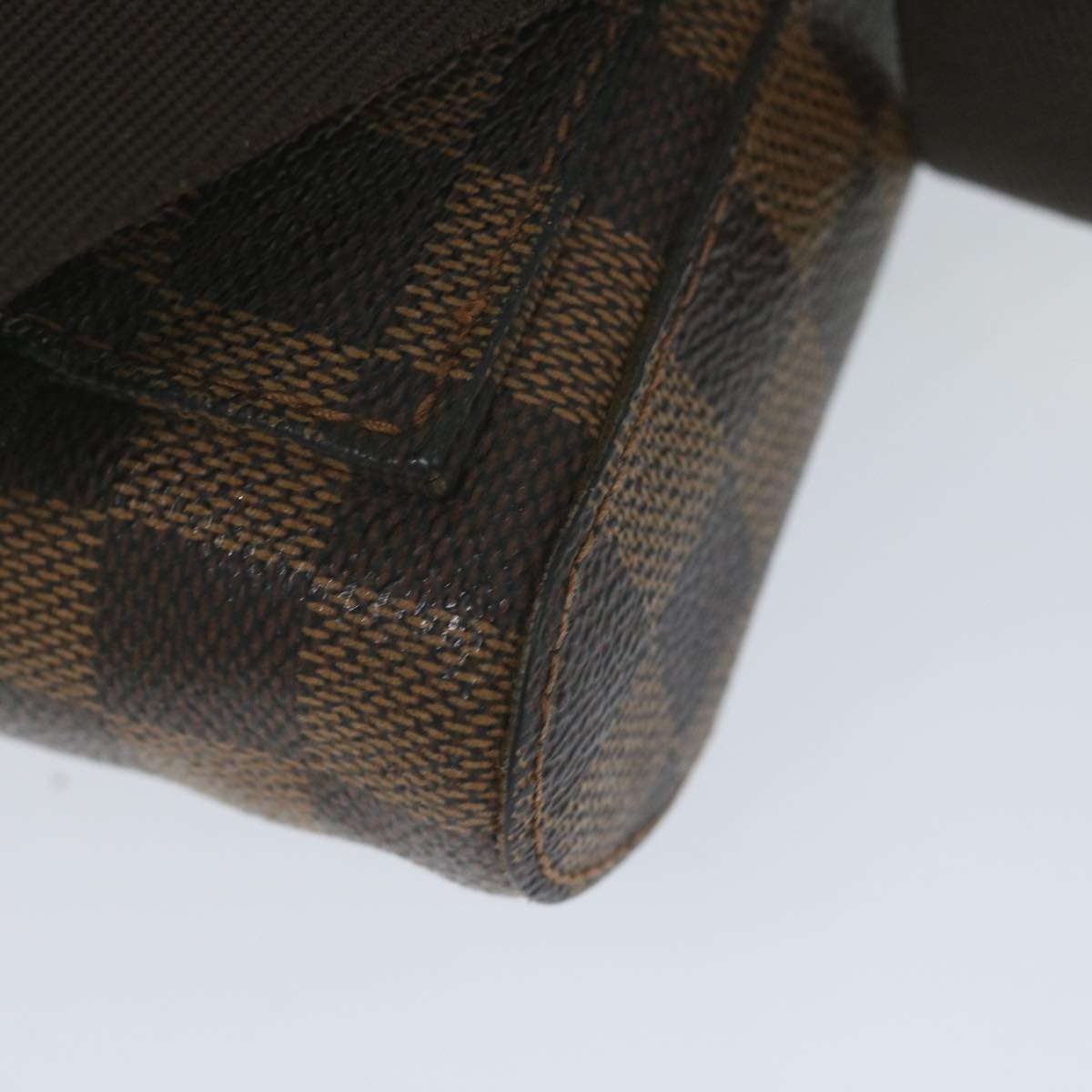 LOUIS VUITTON Damier Ebene Geronimos Shoulder Bag N51994 LV Auth 60730