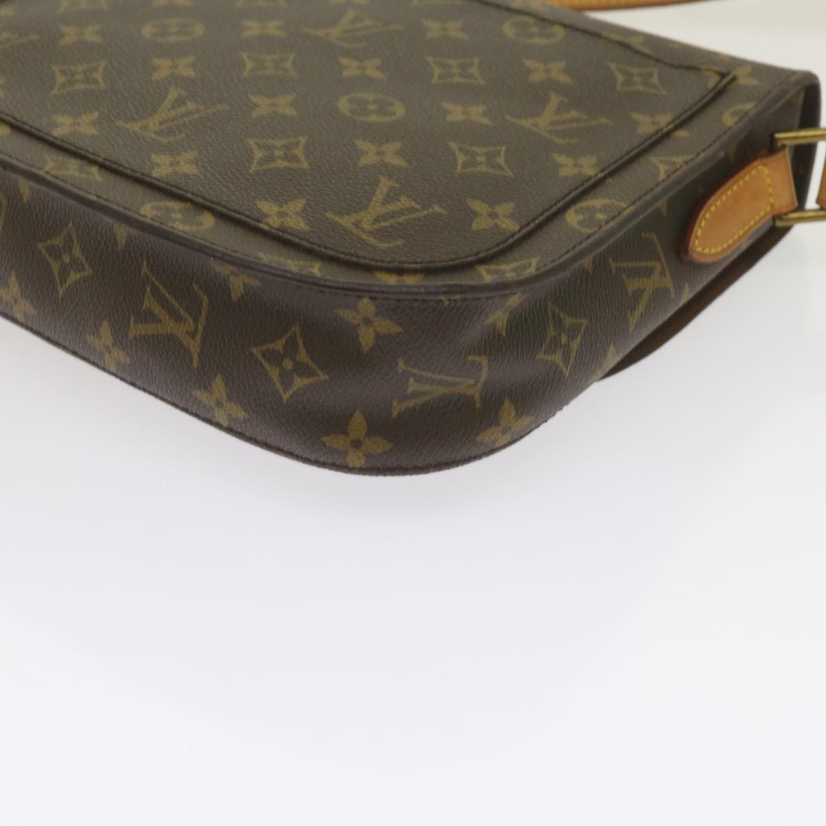 LOUIS VUITTON Monogram Saint Cloud GM Shoulder Bag M51242 LV Auth 60731