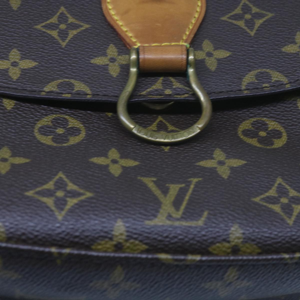 LOUIS VUITTON Monogram Saint Cloud GM Shoulder Bag M51242 LV Auth 60731