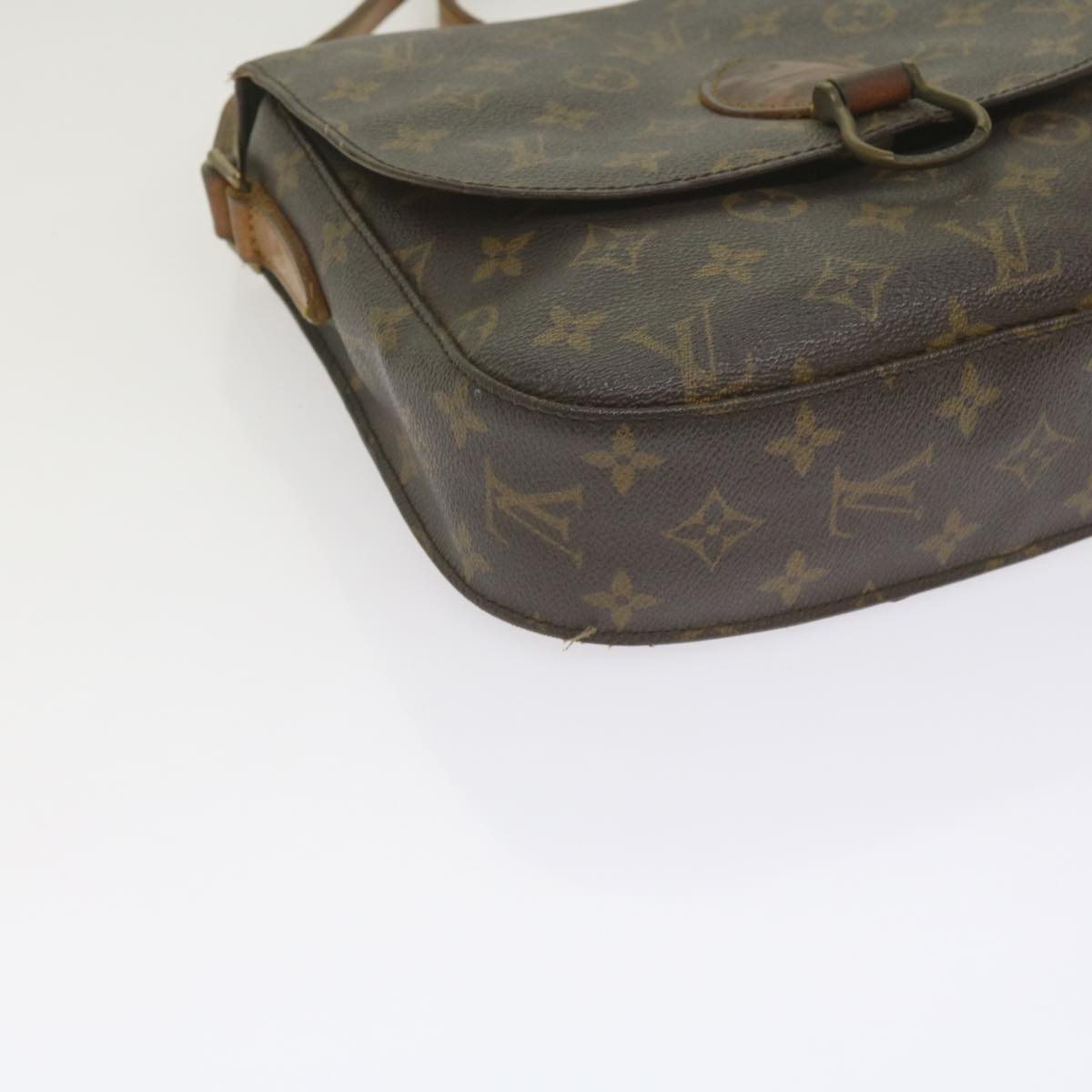 LOUIS VUITTON Monogram Saint Cloud GM Shoulder Bag M51242 LV Auth 60739