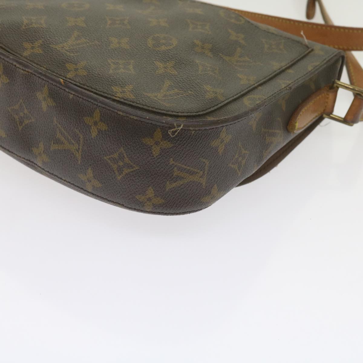 LOUIS VUITTON Monogram Saint Cloud GM Shoulder Bag M51242 LV Auth 60739