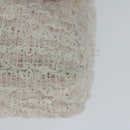CHANEL Matelasse Chain Shoulder Bag Tweed Pink CC Auth 60753A-14