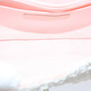 CHANEL Matelasse Chain Shoulder Bag Tweed Pink CC Auth 60753A-11