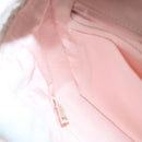 CHANEL Matelasse Chain Shoulder Bag Tweed Pink CC Auth 60753A-19