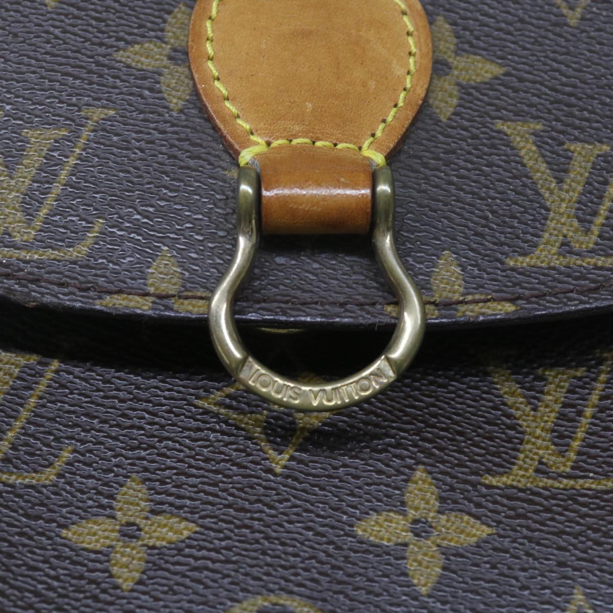 LOUIS VUITTON Monogram Saint Cloud PM Shoulder Bag M51244 LV Auth 60824