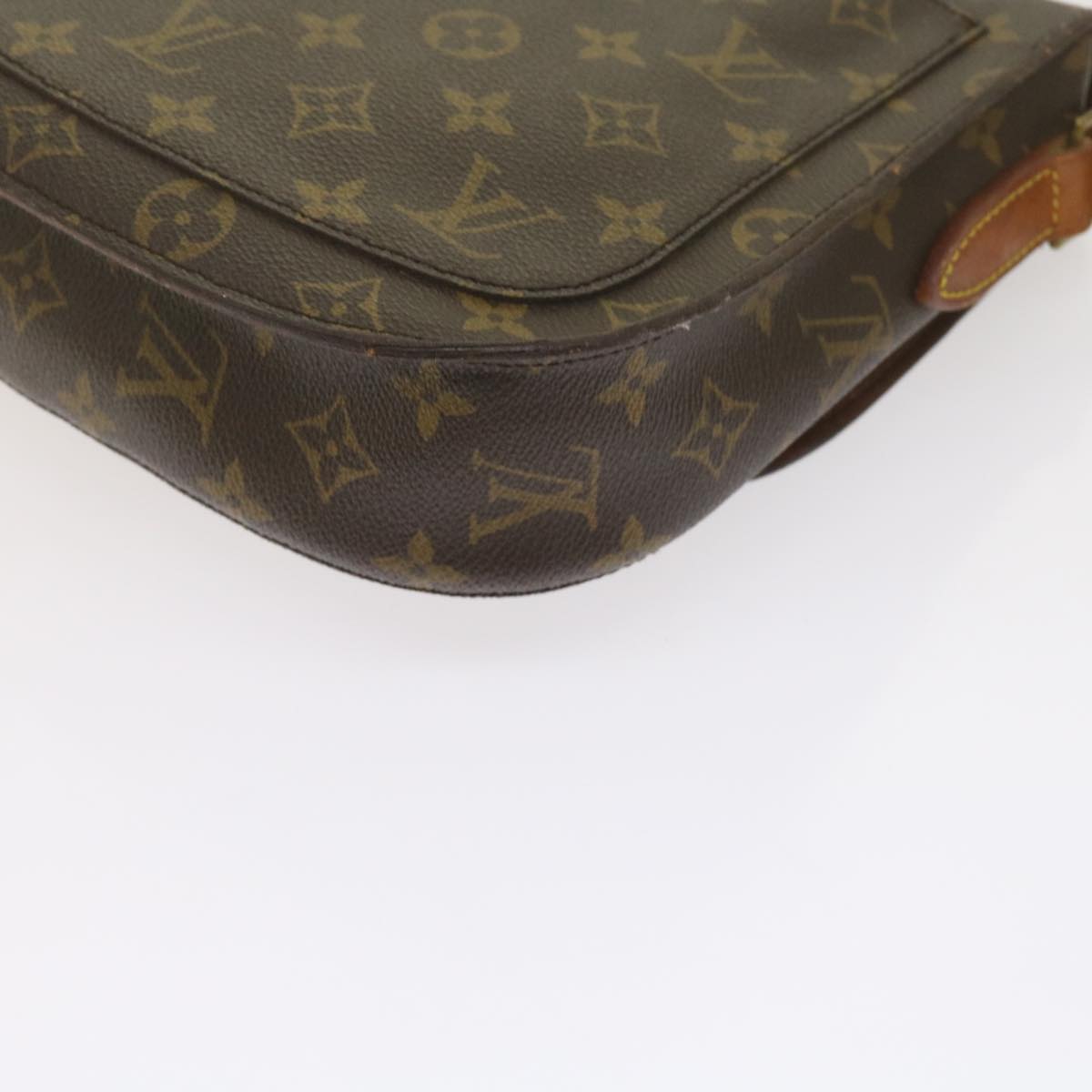 LOUIS VUITTON Monogram Saint Cloud GM Shoulder Bag M51242 LV Auth 60826