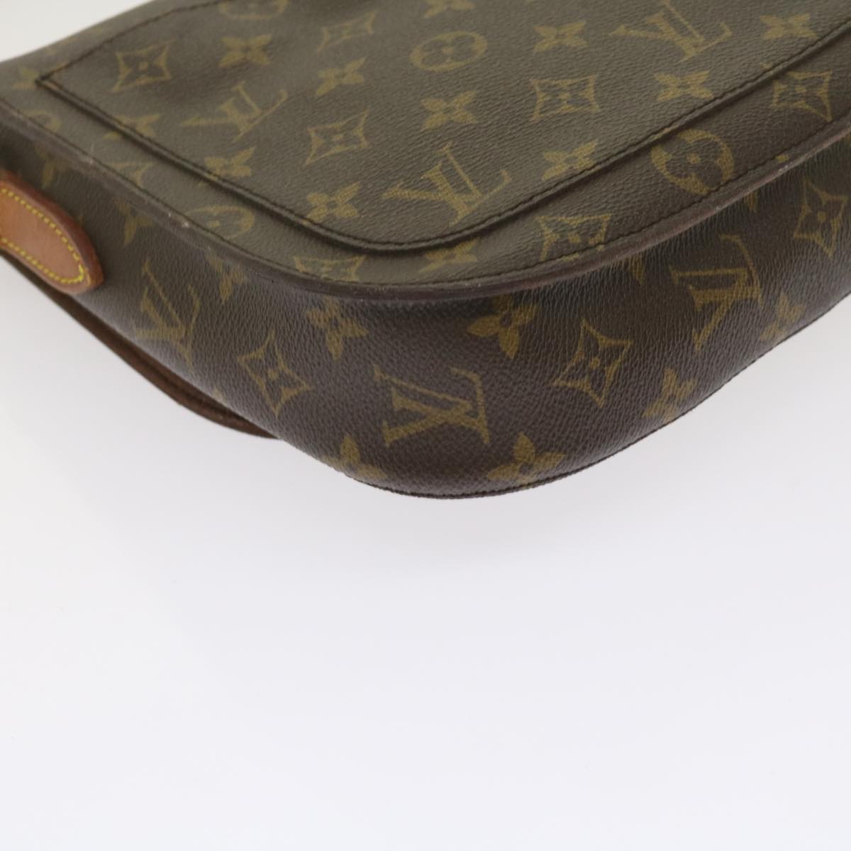 LOUIS VUITTON Monogram Saint Cloud GM Shoulder Bag M51242 LV Auth 60826