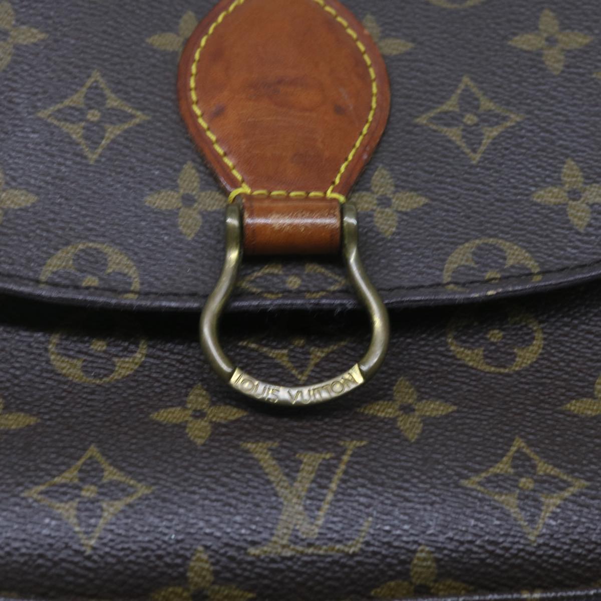 LOUIS VUITTON Monogram Saint Cloud GM Shoulder Bag M51242 LV Auth 60826