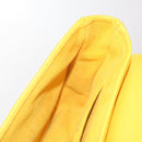 LOUIS VUITTON New Wave Chain Bag PM Shoulder Bag Leather Yellow LV Auth 60852A-27