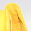 LOUIS VUITTON New Wave Chain Bag PM Shoulder Bag Leather Yellow LV Auth 60852A-28