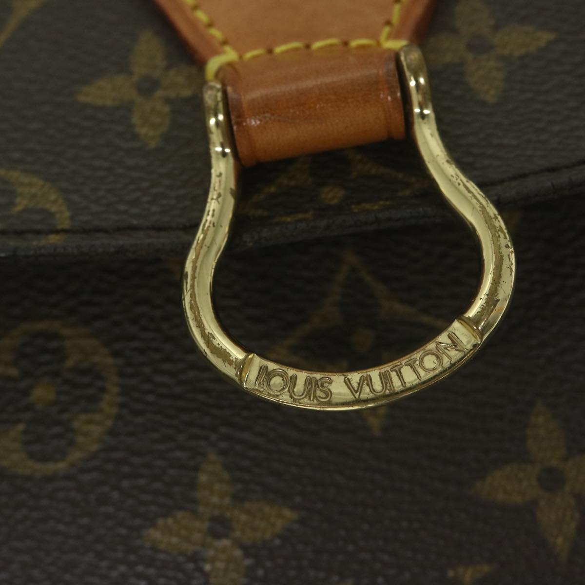 LOUIS VUITTON Monogram Saint Cloud GM Shoulder Bag M51242 LV Auth 60854