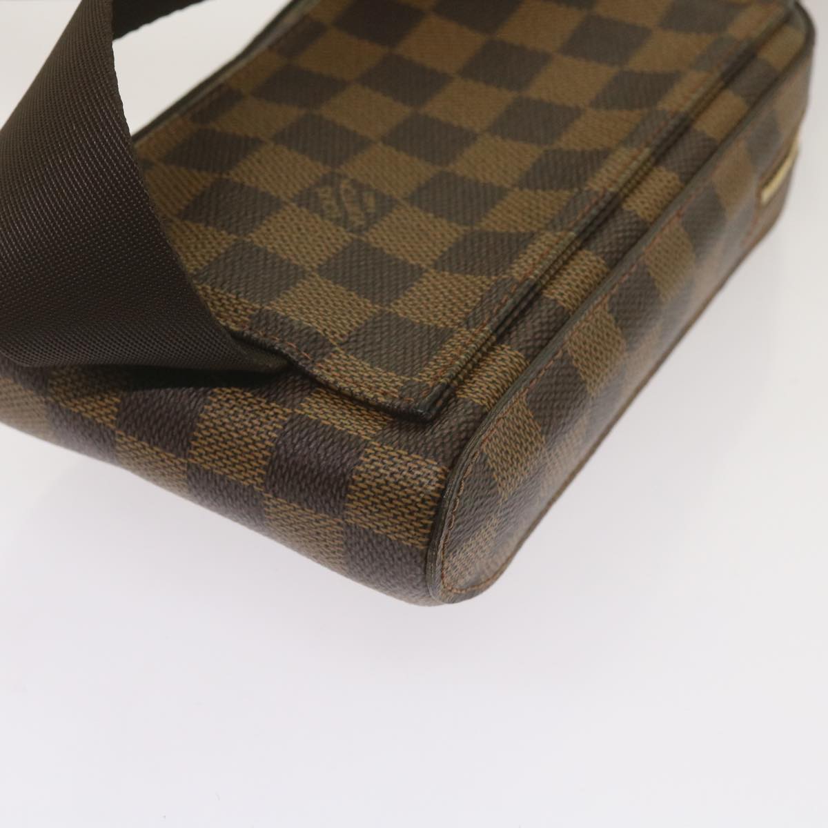 LOUIS VUITTON Damier Ebene Geronimos Shoulder Bag N51994 LV Auth 60862