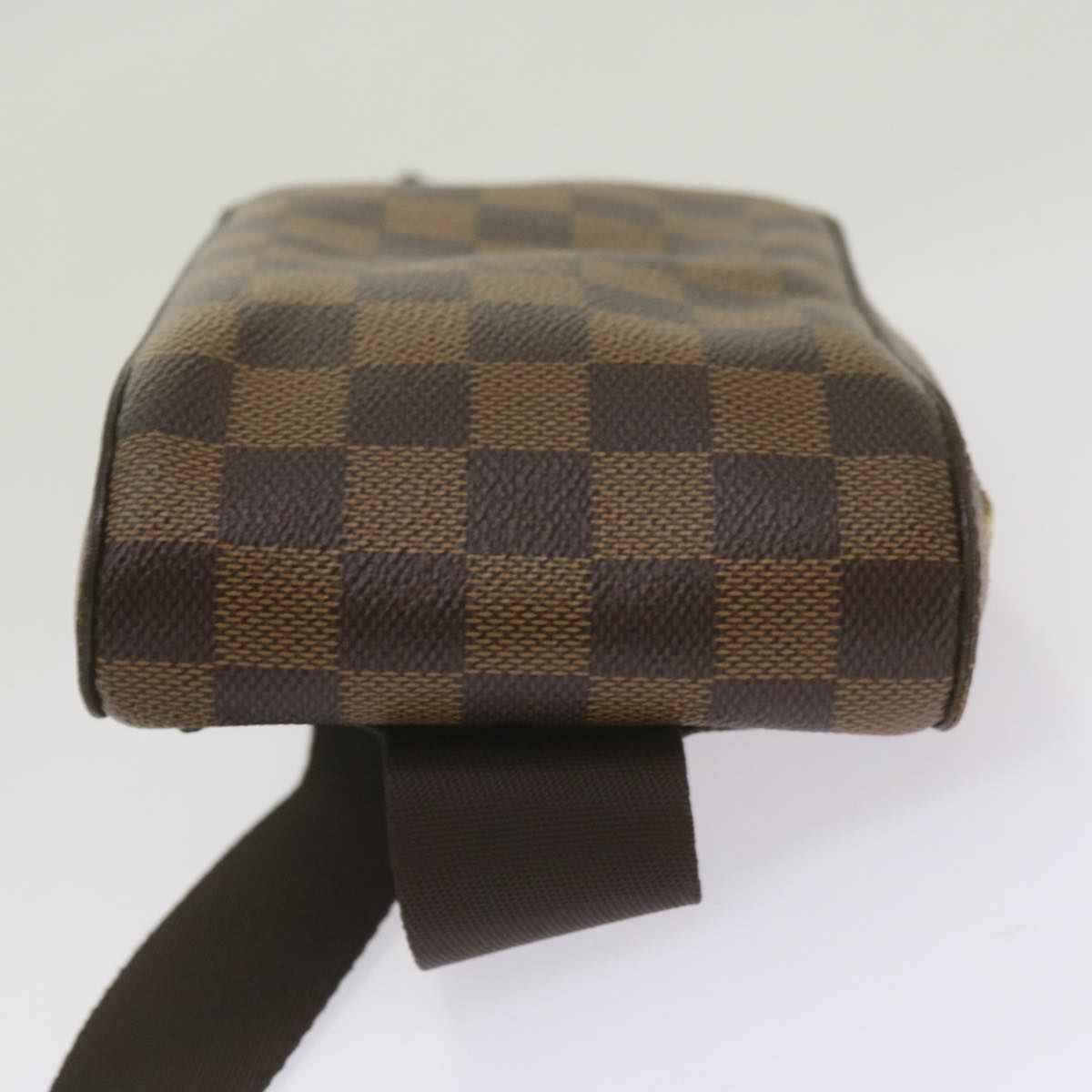 LOUIS VUITTON Damier Ebene Geronimos Shoulder Bag N51994 LV Auth 60862