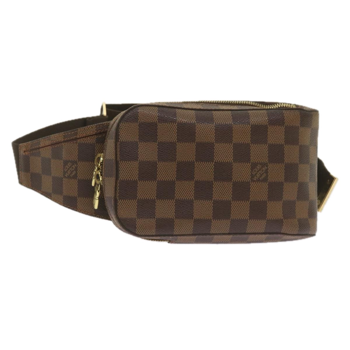 LOUIS VUITTON Damier Ebene Geronimos Shoulder Bag N51994 LV Auth 60863