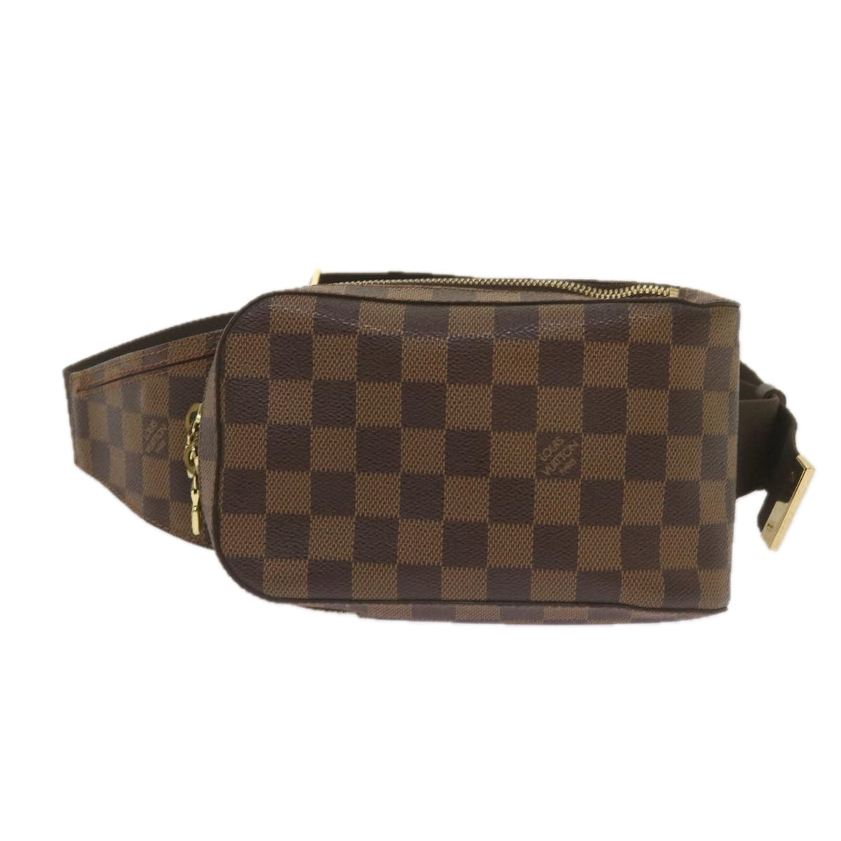 LOUIS VUITTON Damier Ebene Geronimos Shoulder Bag N51994 LV Auth 60863