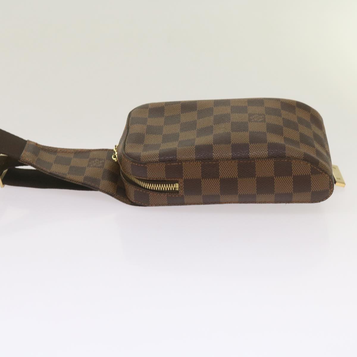 LOUIS VUITTON Damier Ebene Geronimos Shoulder Bag N51994 LV Auth 60863